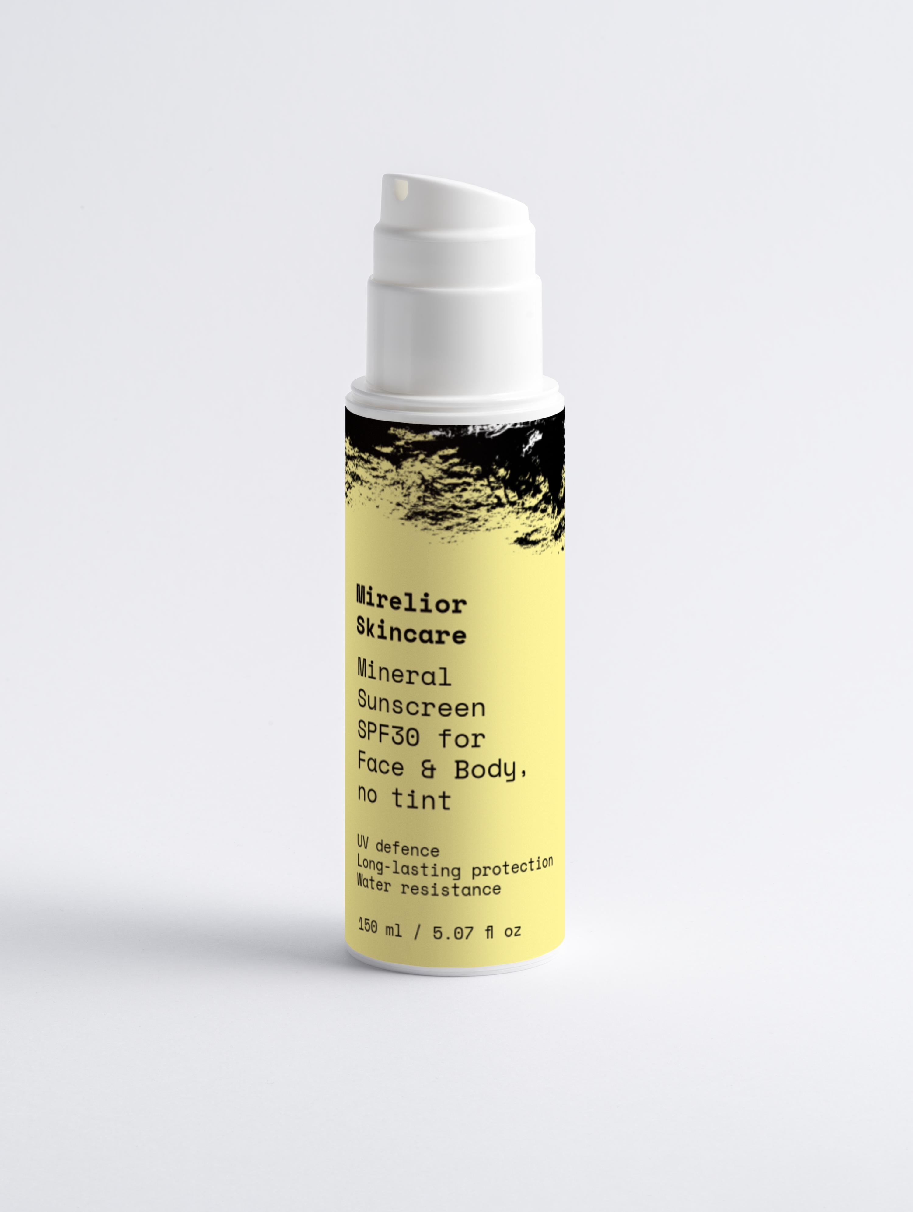 Mineral Sunscreen SPF30 for Face & Body, no tint