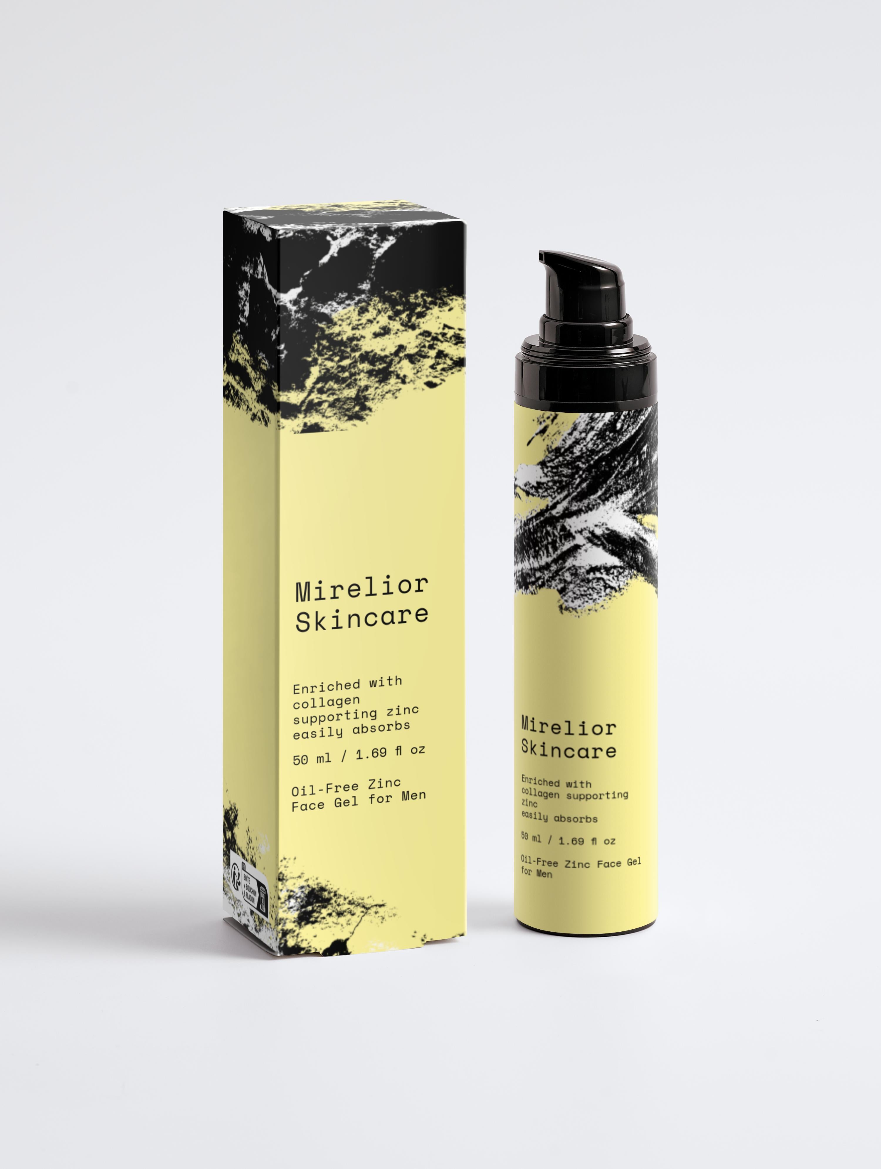 Oil-Free Zinc Face Gel for Men