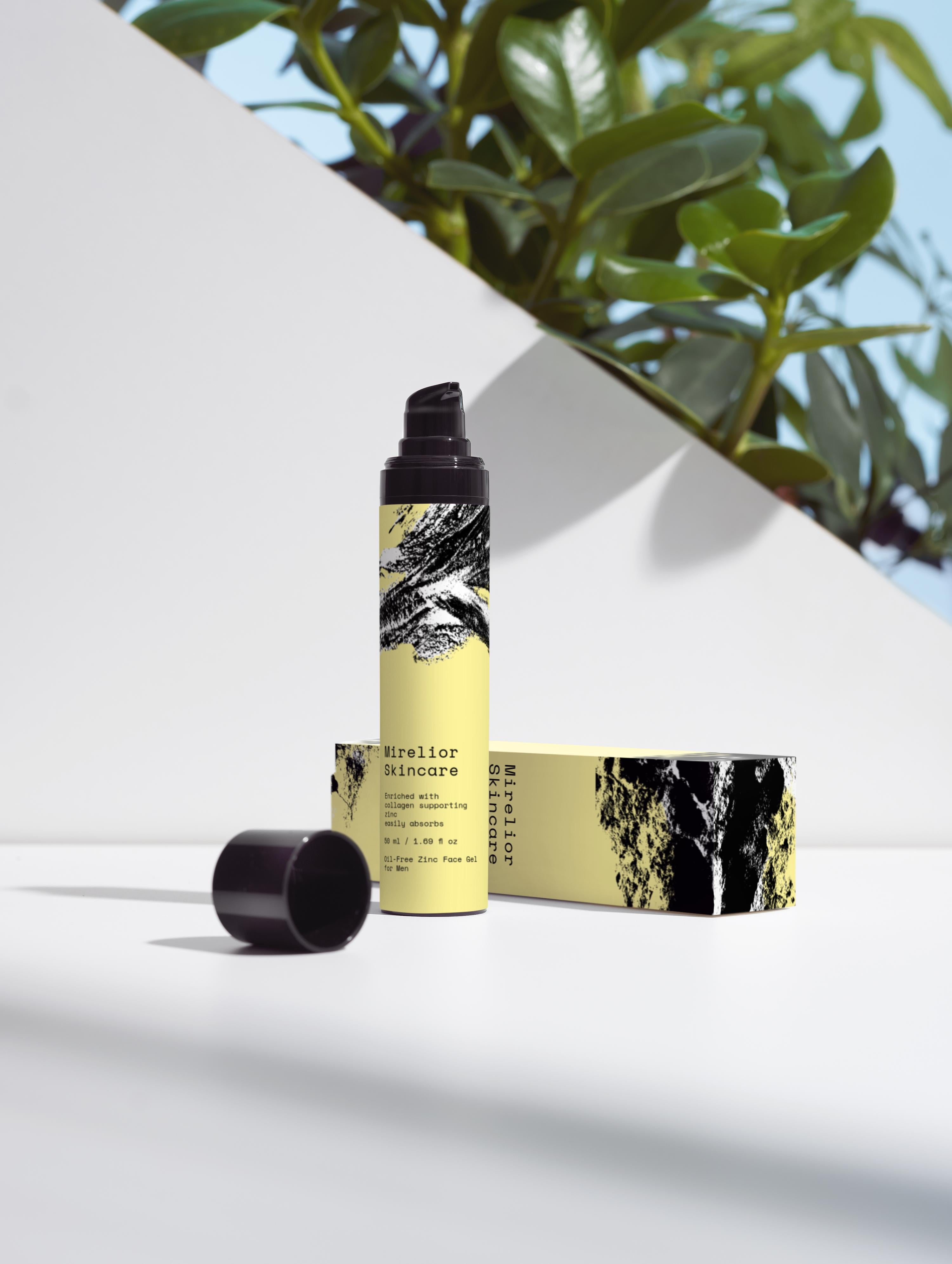 Oil-Free Zinc Face Gel for Men